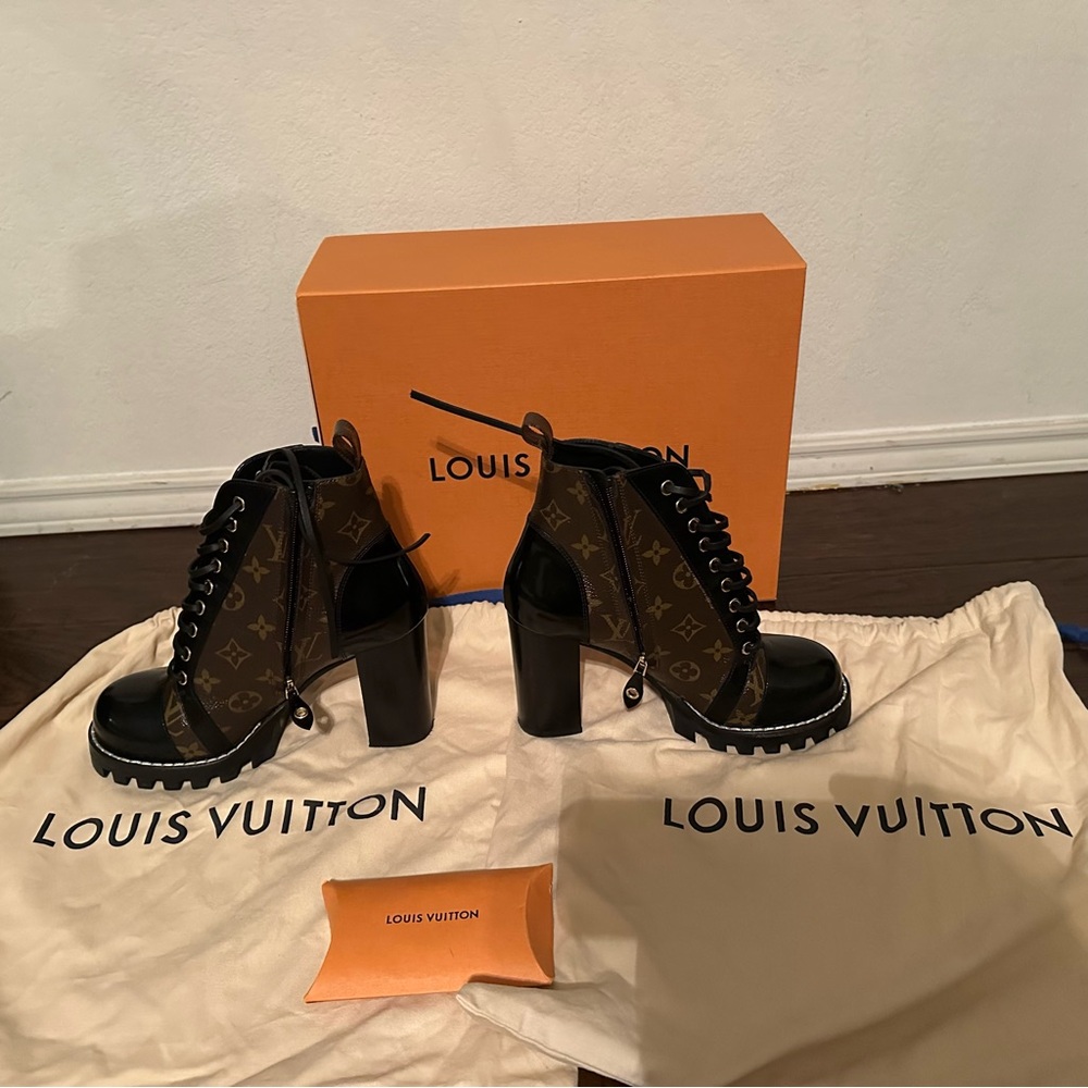 Louis Vuitton Star Trail Ankle Boots- Size 8 1/2 - Picture 6 of 8